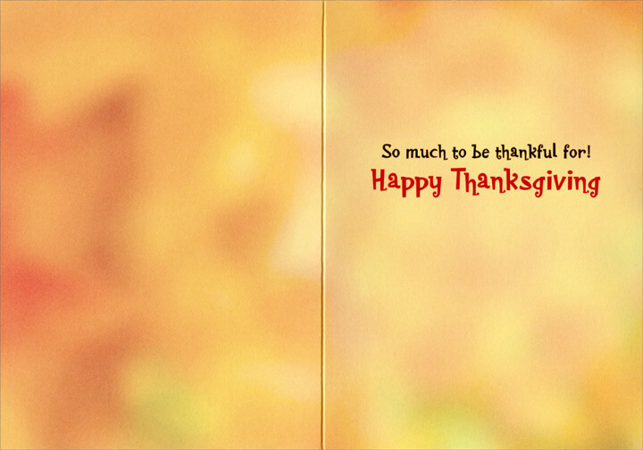 Pilgrim Cat – Kitten Thanksgiving Card – Greeting Card by Avanti Press