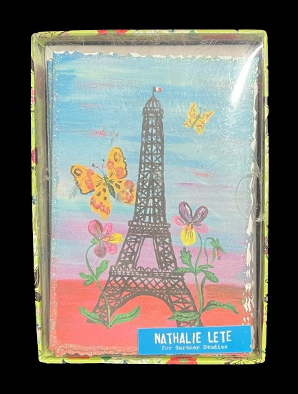 z PARIS EIFFEL Tower Greeting Cards Nathalie Lee 11 Cards And Envelopes