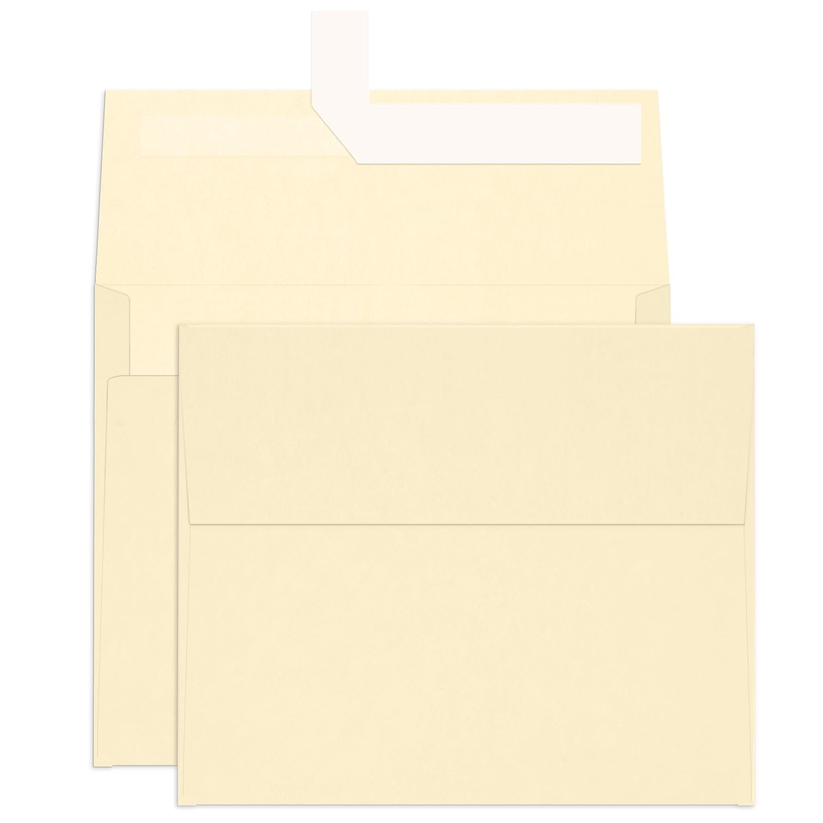 100 Pack A2 Ivory Envelopes, 4.375 x 5.75 Printable Invitation Envelopes 120 …