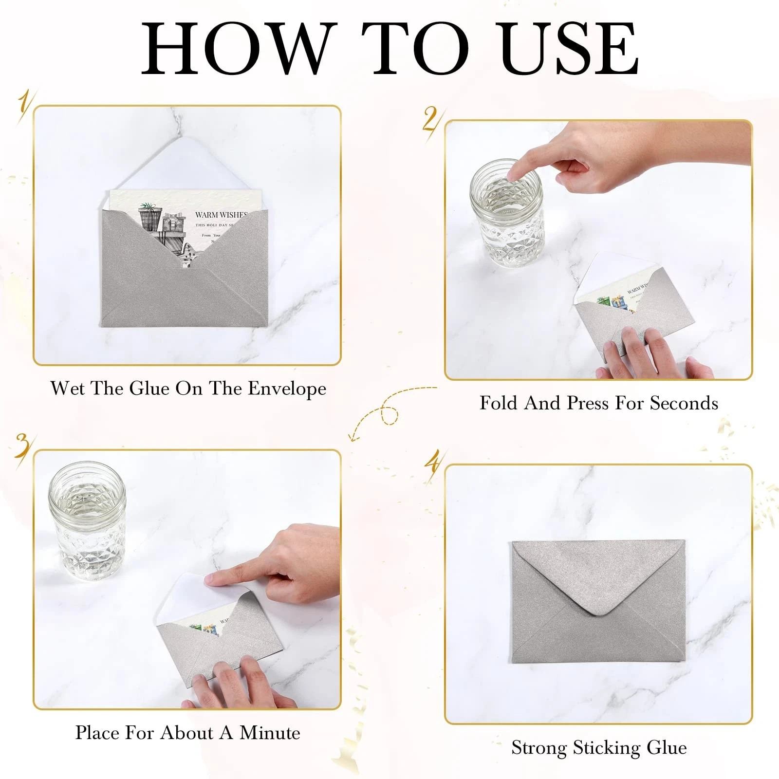 200 Count Mini Gift Card Envelopes Bulk Wedding Pocket Small Paper Envelopes …