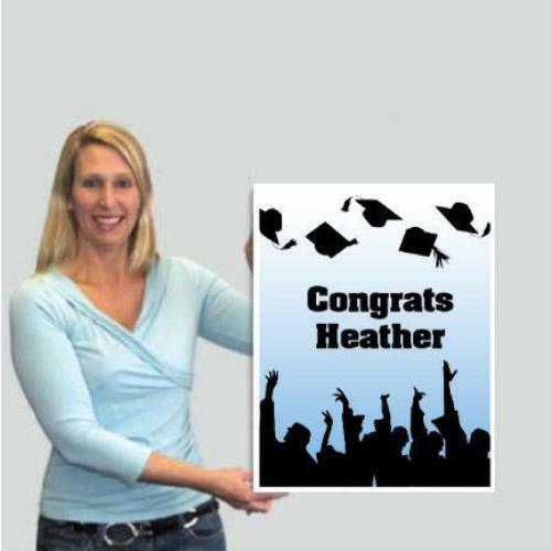 2′ Tall Design Your Own Giant Graduation Card