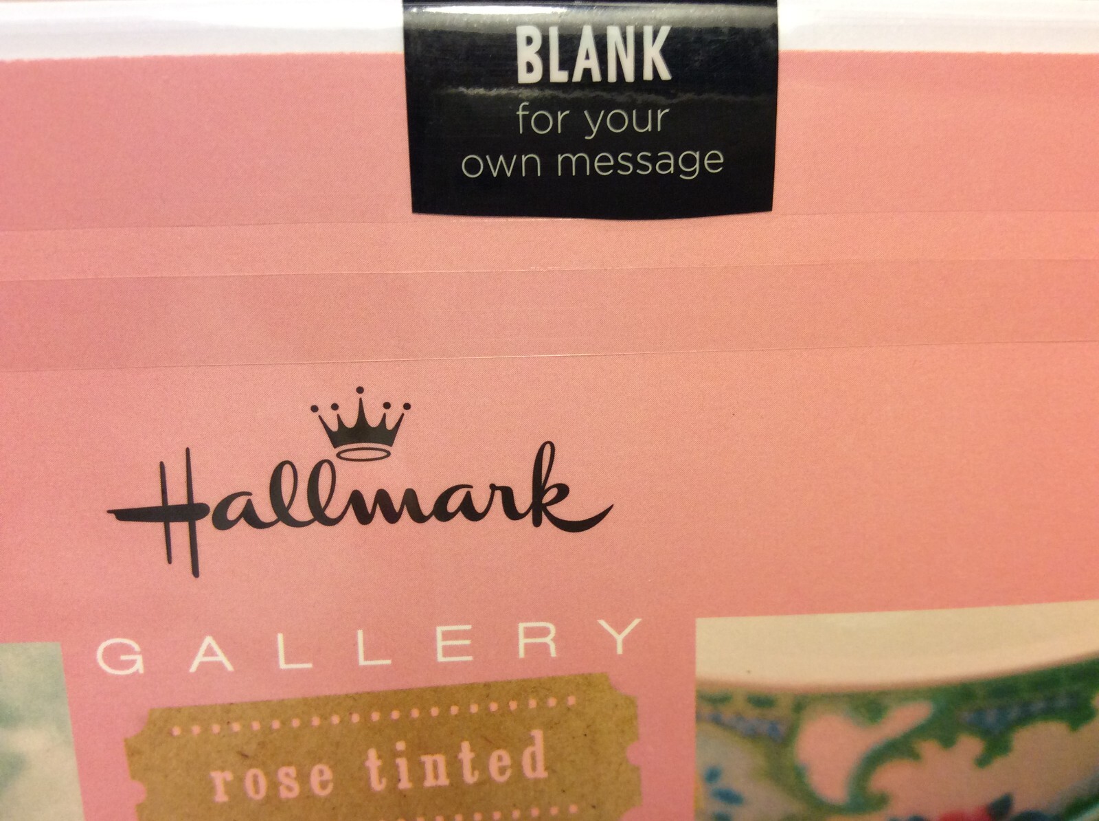 HALLMARK GALLERY GREETING CARDS New w/Envelopes LOT 4-BLANK INSIDE-COFFEE CUPS