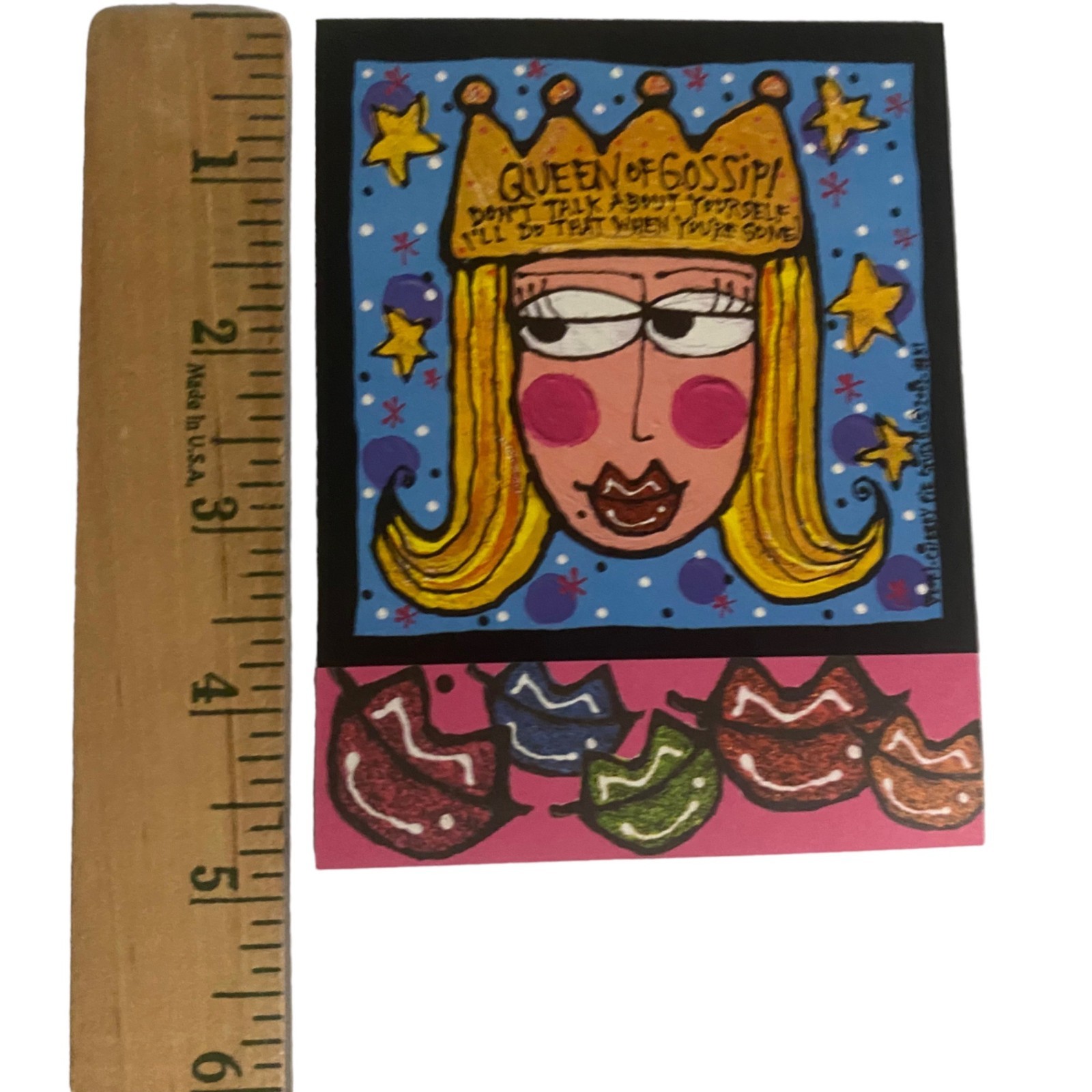 JUST FOR FUN Greeting Cards Blonde Queen Princess Leanin’ Tree Lori Wiseman NOS