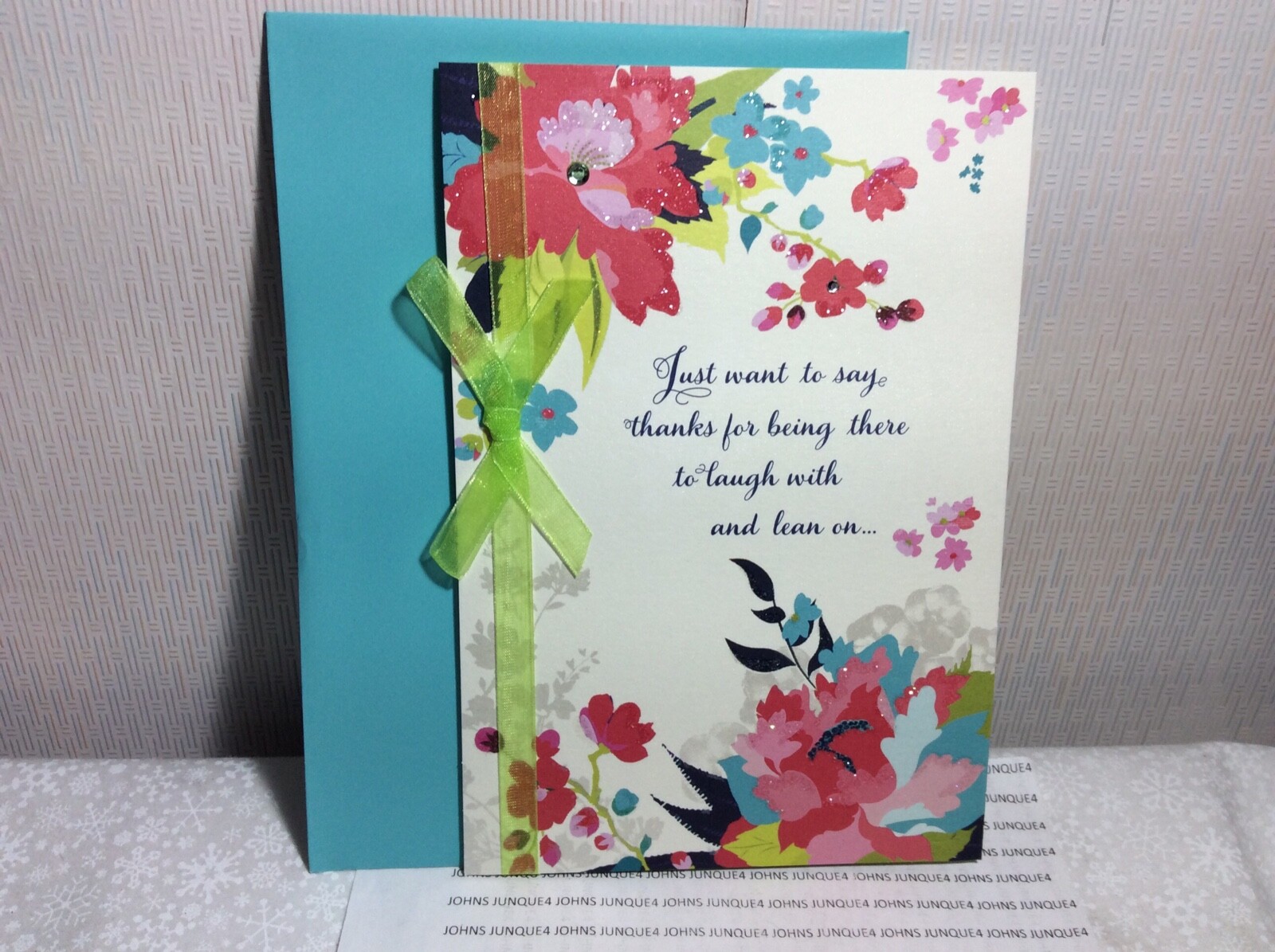 HALLMARK MOTHER-IN-LAW MOTHER’S DAY GREETING CARD New w/envelope “Thanks for…”