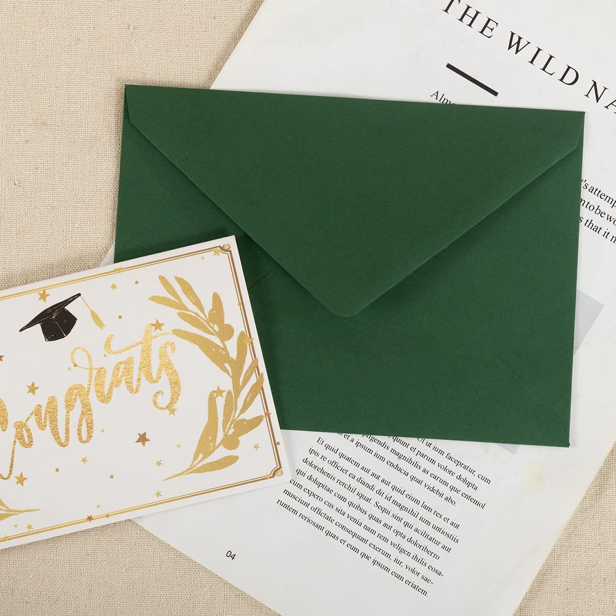 100 Pieces Christmas A7 Envelopes Colorful 5×7 Envelopes for Greeting Cards, …