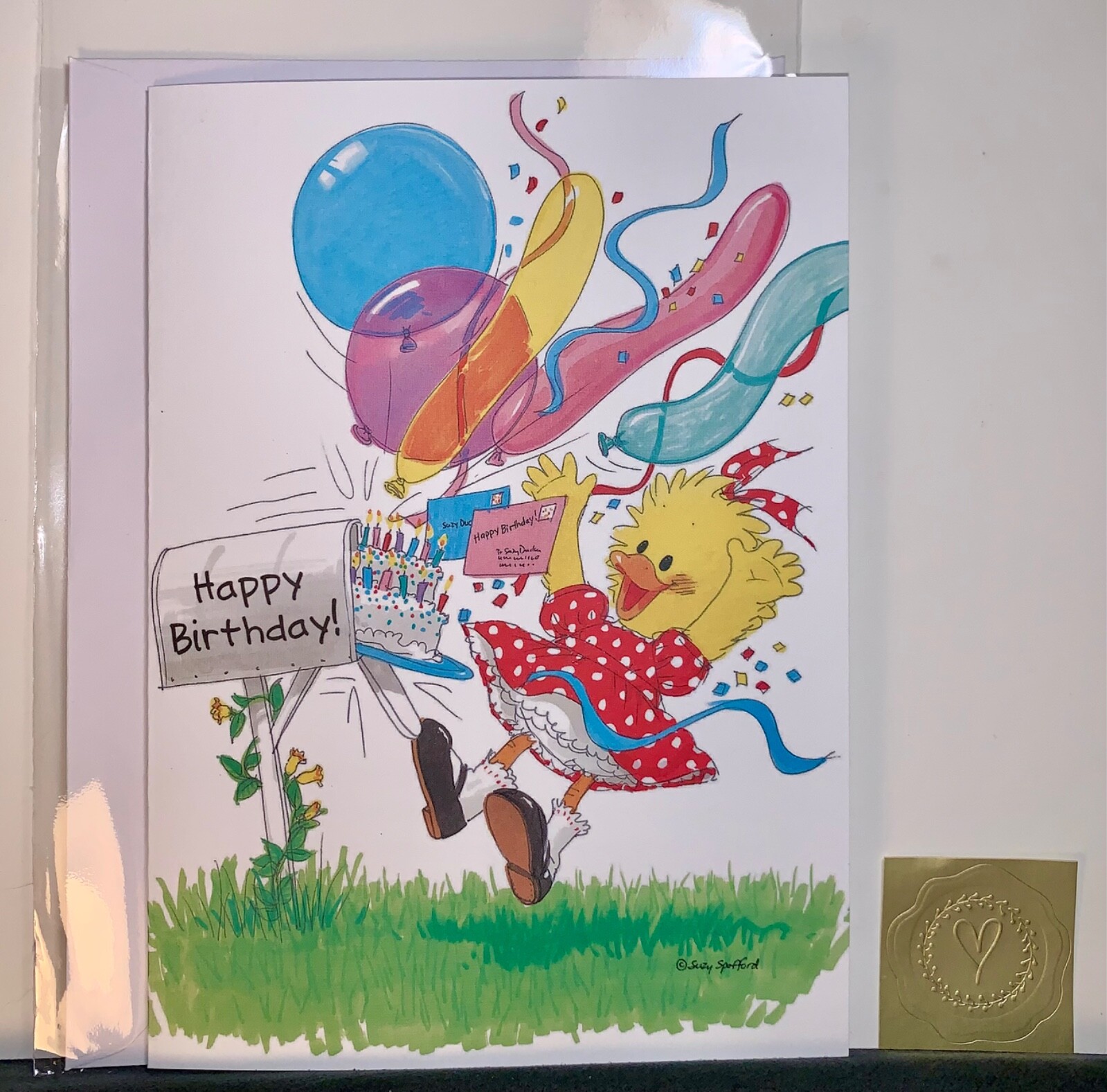 Happy Birthday Card! Suzy’s Zoo Sweet Duck Birthday Surprise!