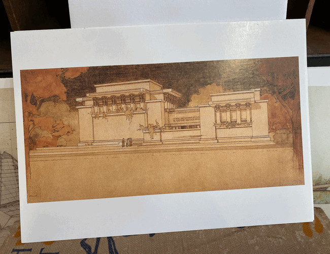 18 Frank Lloyd Wright Sacred Spaces Notecards Architectural Pomegranate