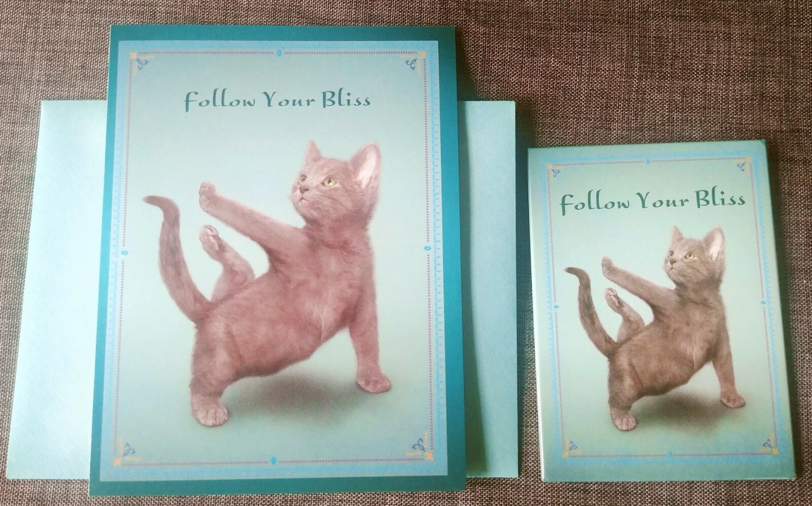“Follow Your Bliss”, (1) Leanin’ Tree Birthday Card, (1) Magnet & (1) Envelope