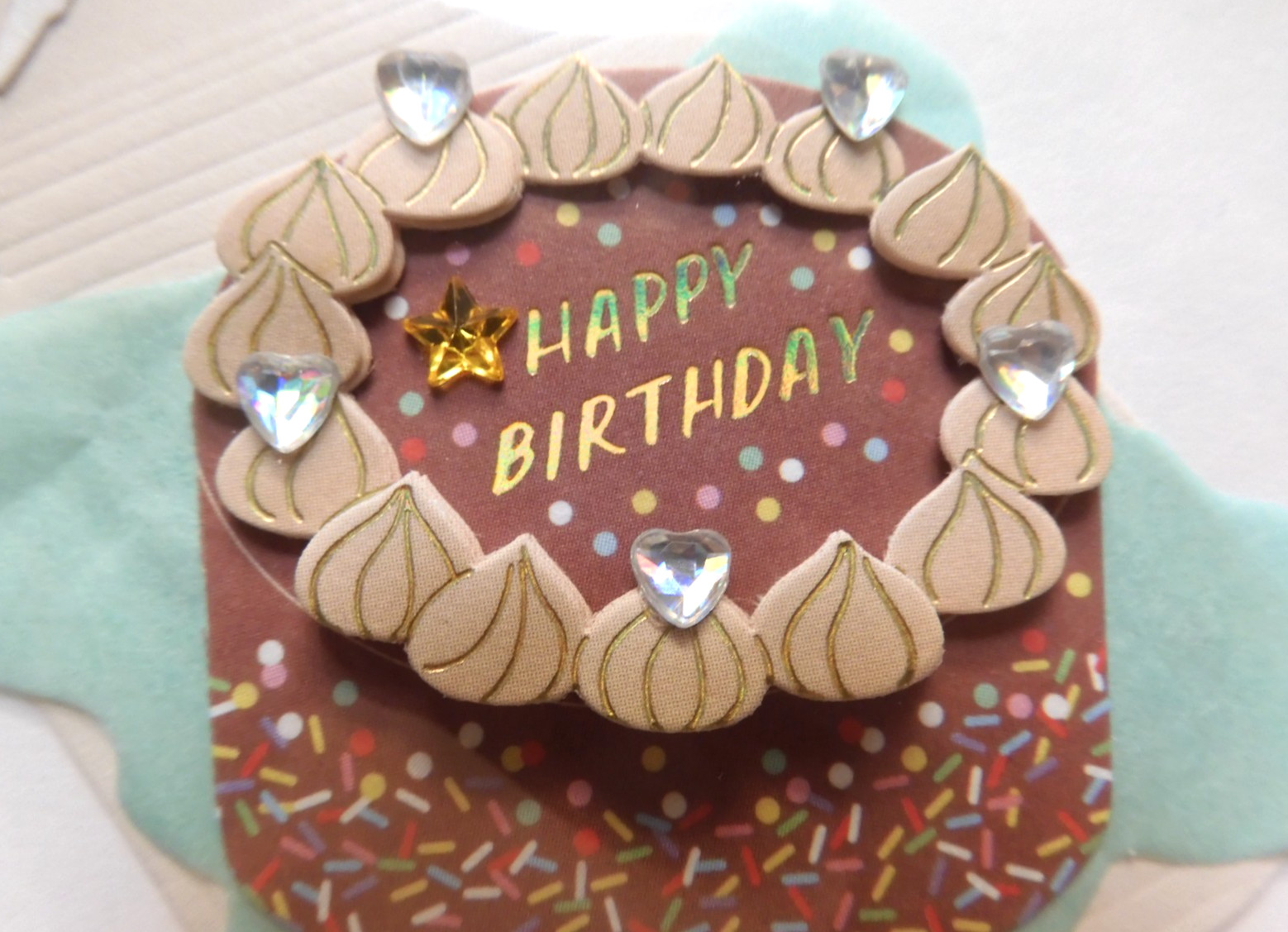 2 Papyrus Cards High-Quality Birthday Here’s to Best Suprises All Day Long Cake