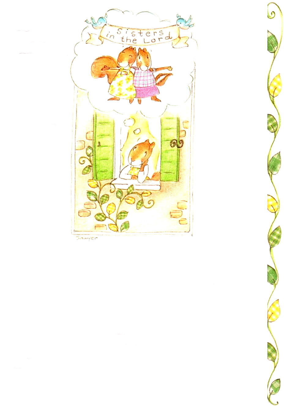 Best Friend Friends Great Friendship Faith Sweet Springs Dayspring Greeting Card