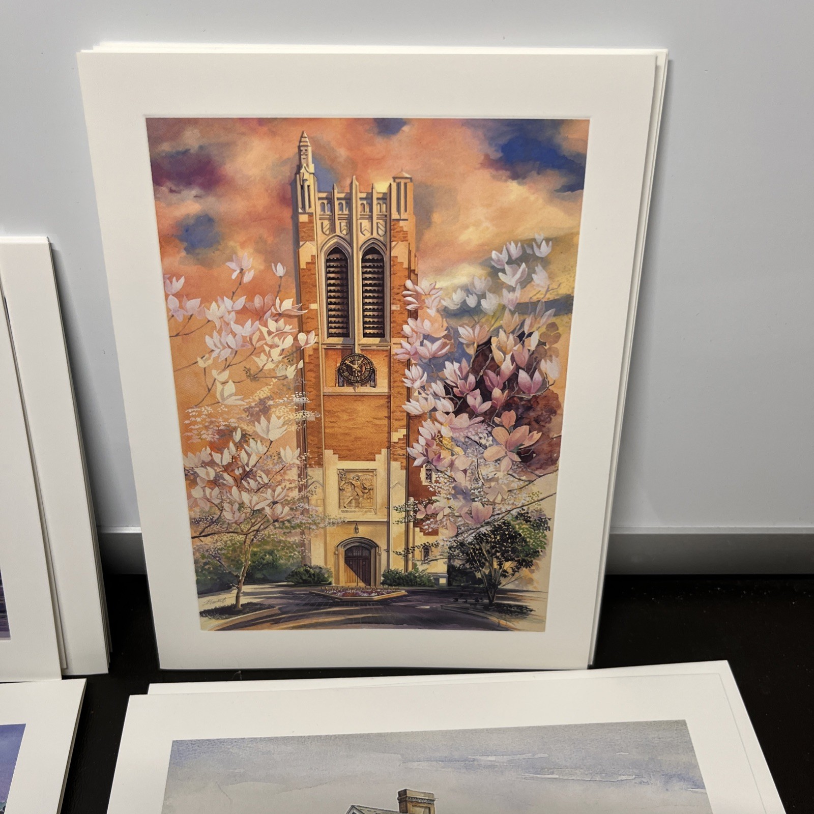 Michigan State University MSU Heritage Notecard set NIB Beaumont Cowles Linton