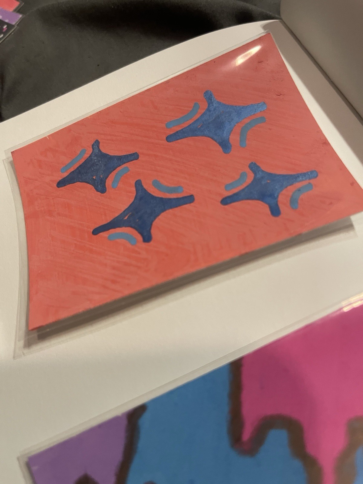 Handmade Abstract Greeting Cards Assorted Designs Multicolor All Occasions