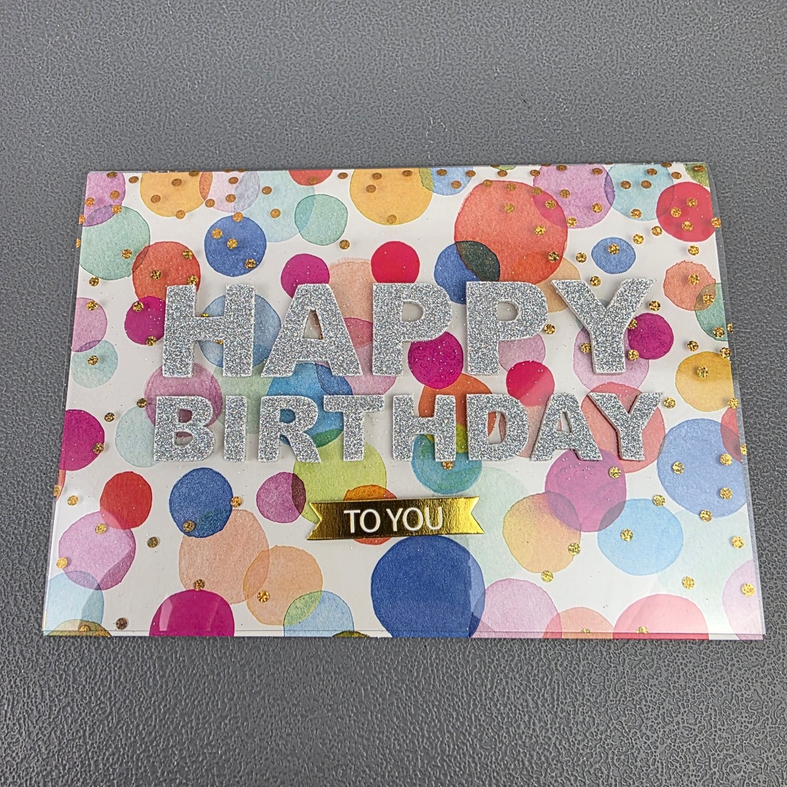 Burgoyne Happy Birthday Folded Greeting Card Including Envelope 7×5 in