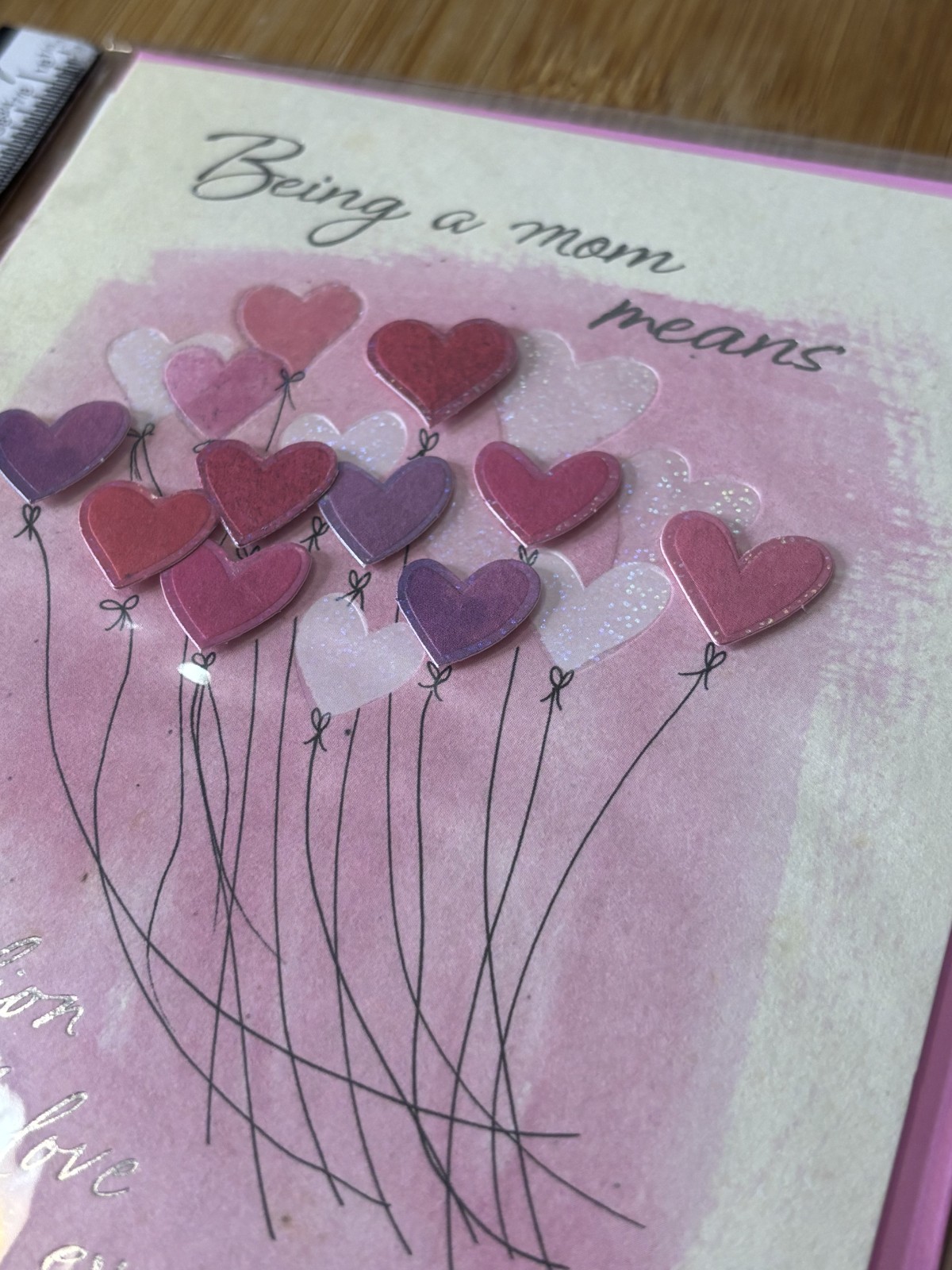 Papyrus Greeting Card New Mother’s Happy Mothers Day Being a MOM Love So MUCH