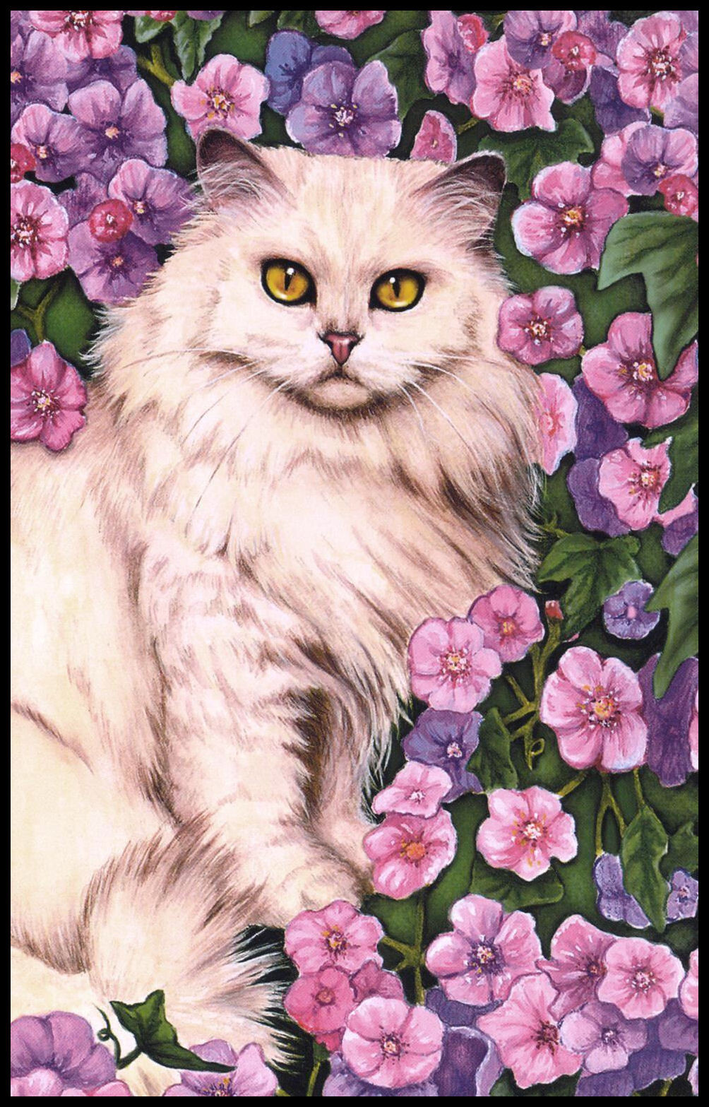 Greeting Card – Cat Kitten – Any Occasion – 1076
