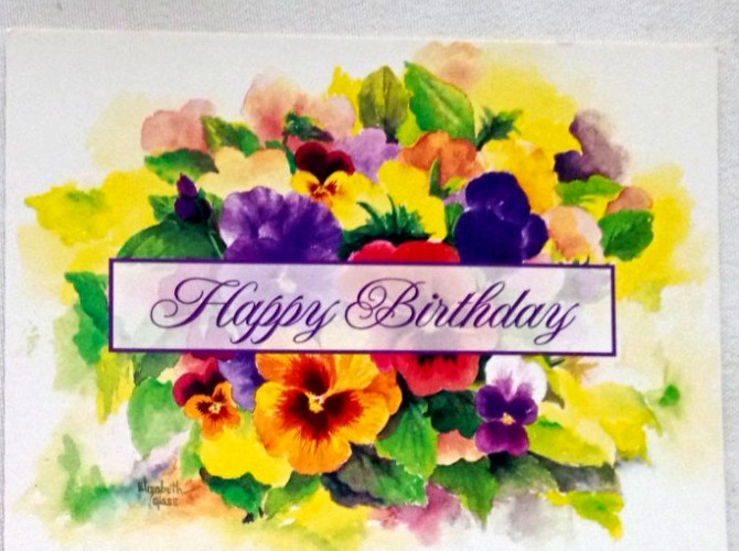 3/pcs Happy Birthday Greeting Cards 5.5″x4″ Assorted Designs W/white Envelopes