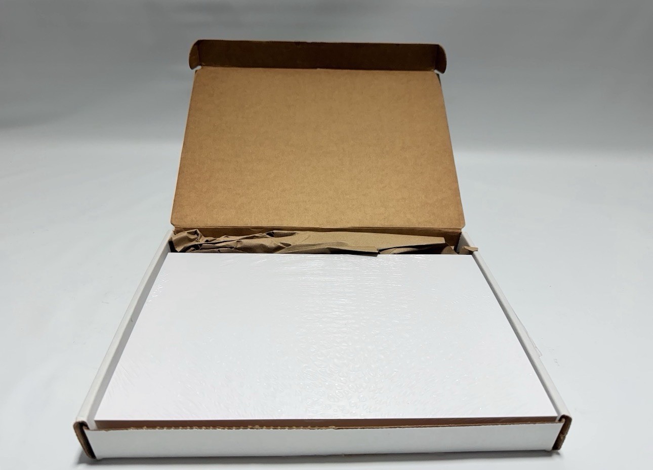 100 Pack White Folded Place Cards Tent Cards Cardstock Paper 3.5×11
