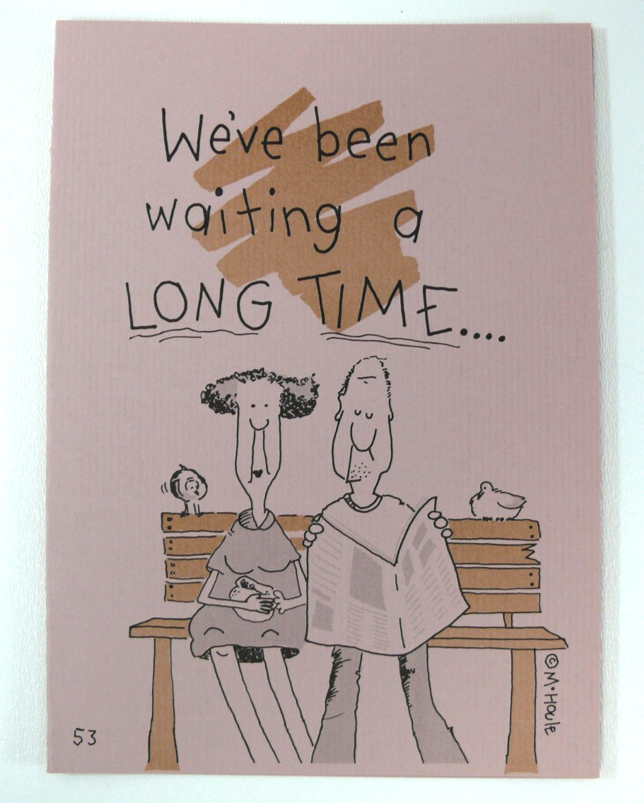 NEW 50 Thank You good customer greeting Cards 5×7 humorous funny NO ENVELOPES
