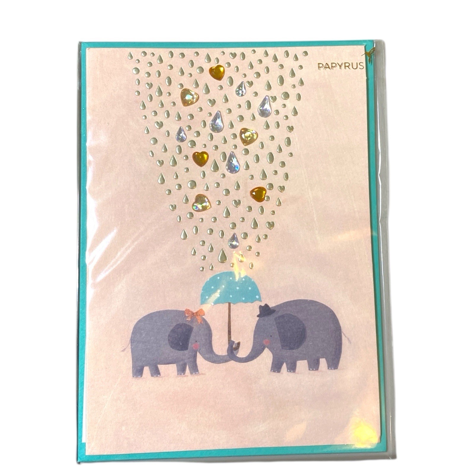 Papyrus Card | Love | For Partner | Elephants
