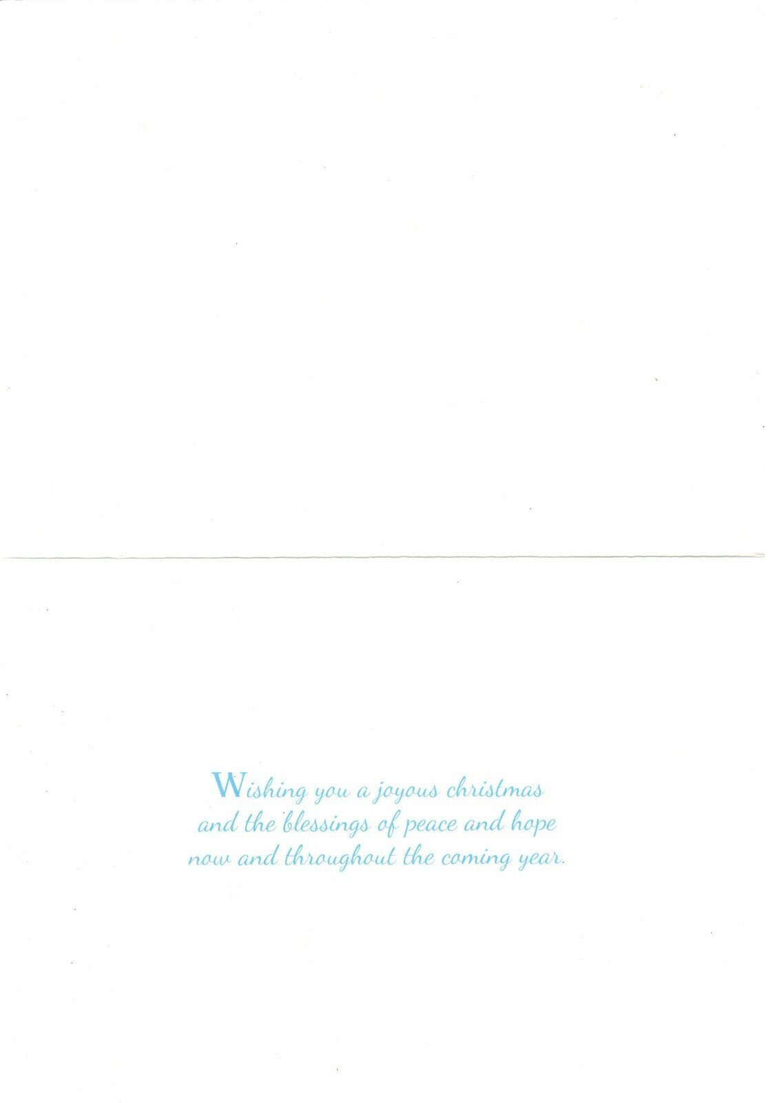 CHRISTMAS TREE AND CHURCH Gem Stone Christmas Greeting Card New w/ Envelope MG36