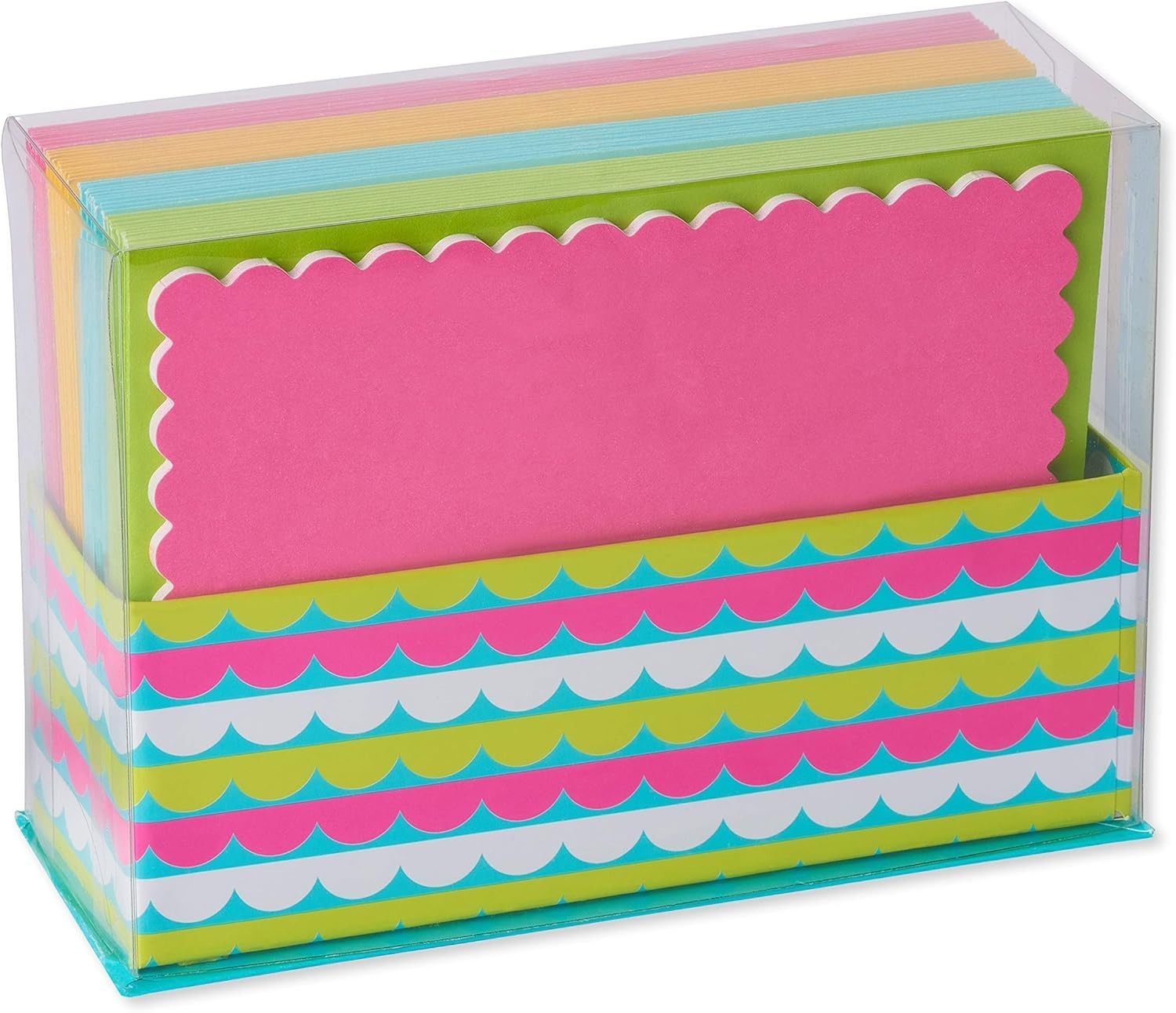 Single Panel Blank Cards with Envelopes, Bright Colors, Patterns and Shapes 4…