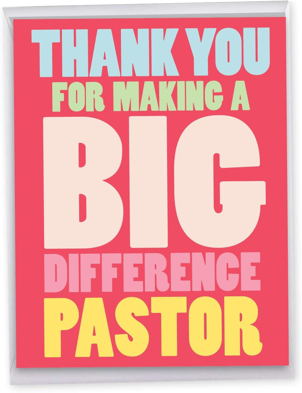 – Jumbo Funny Thank You Greeting Card from Us 8.5 X 11 Inch with Envelope (1 Pac