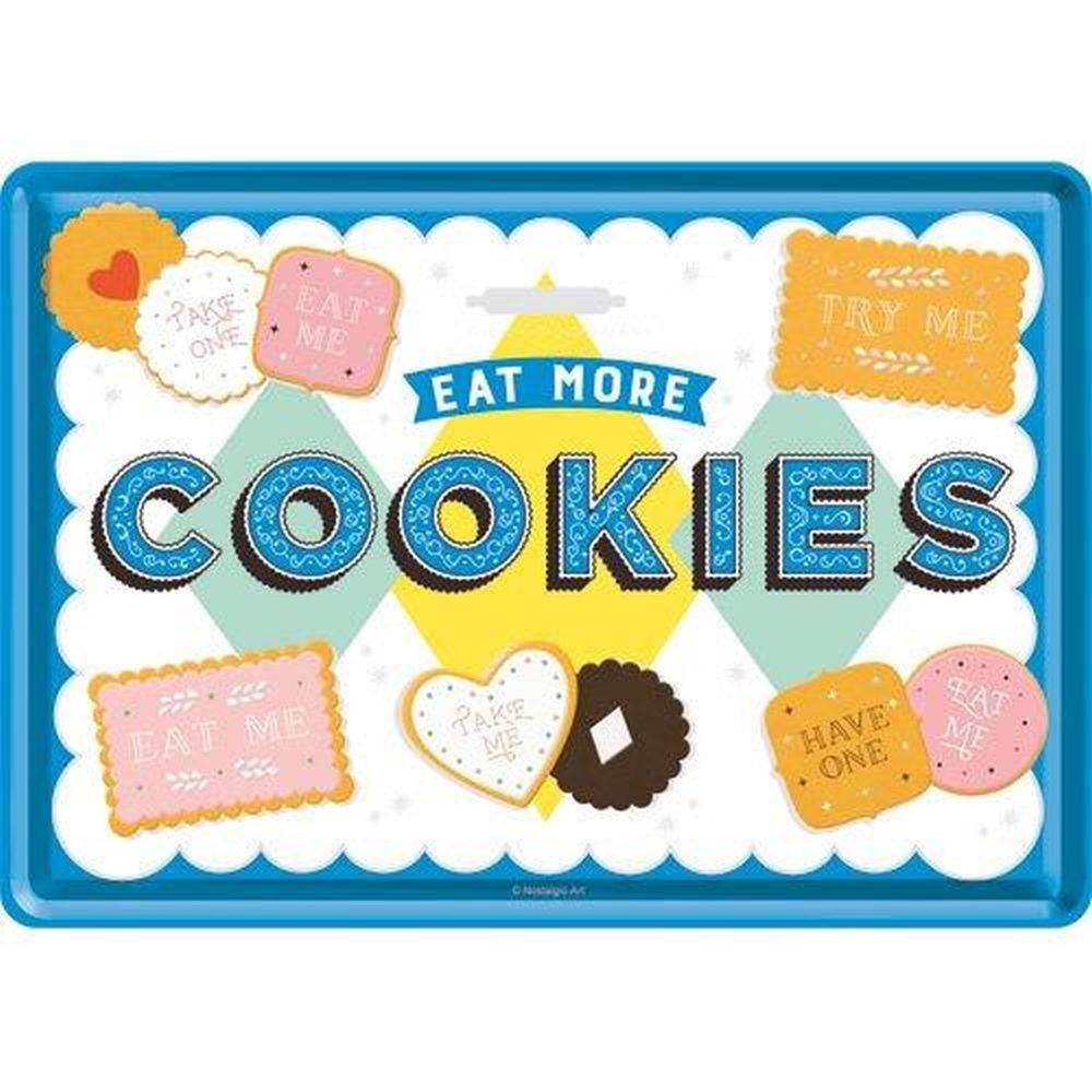 Tin postcard – 3 x 6 in – Home & Country Cookies
