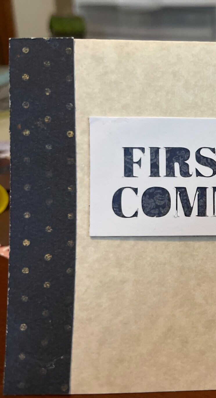 First Communion card