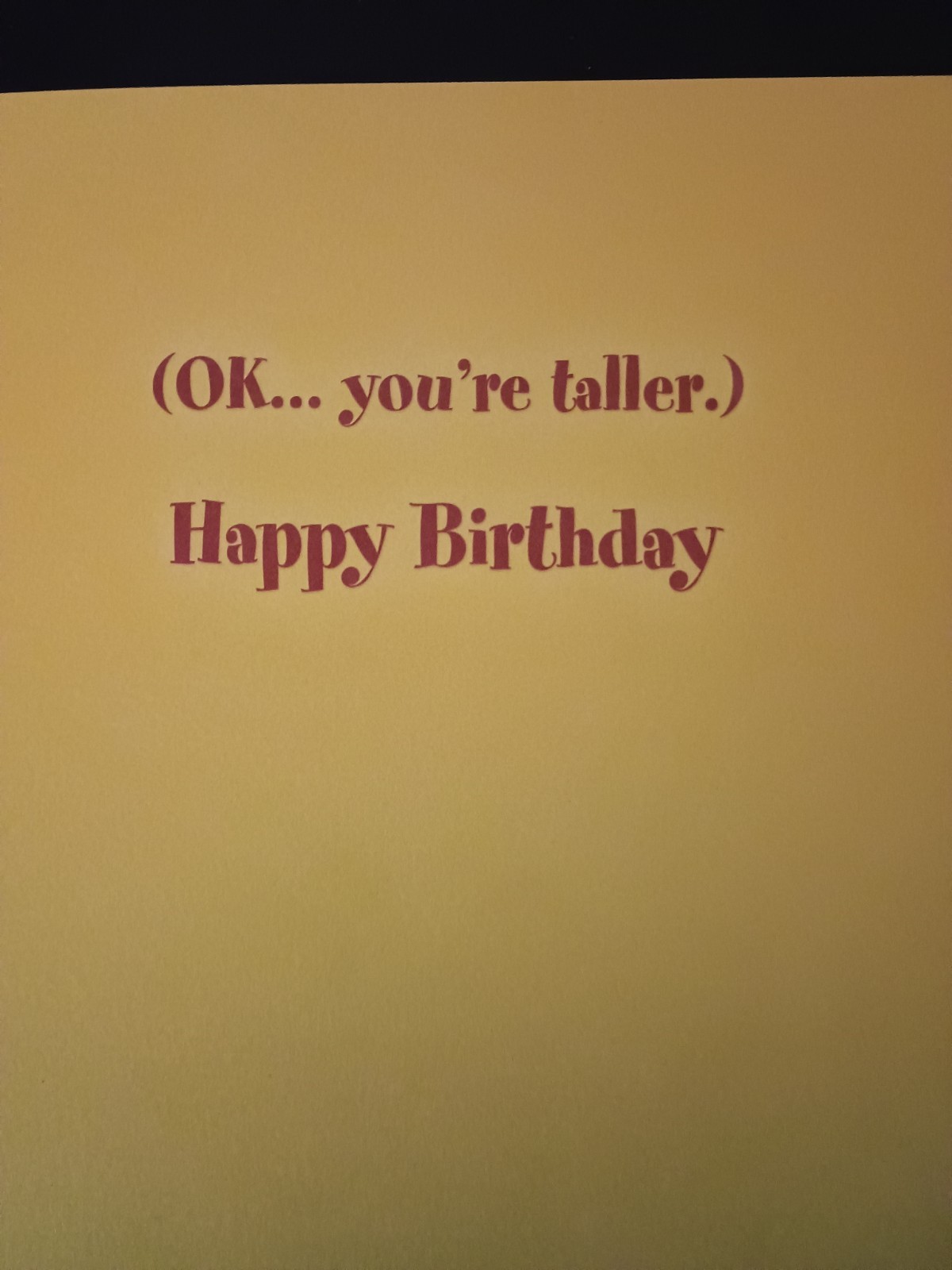 Funny Birthday Card