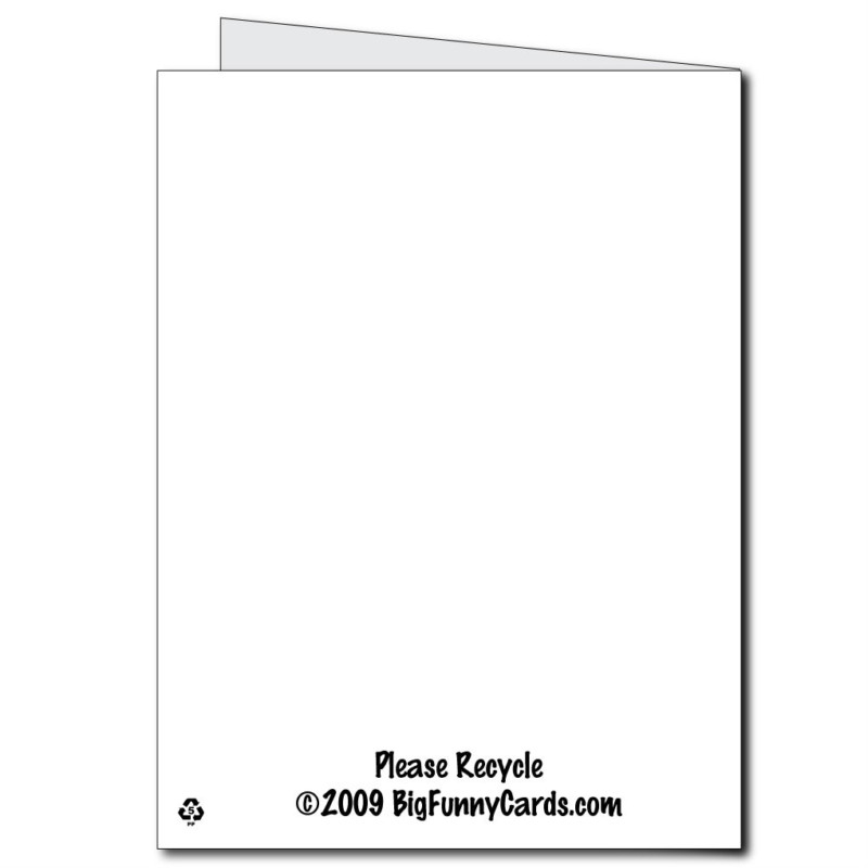 Giant Thank You Card, Big Thanks – 2′ x 3′ w/envelope-