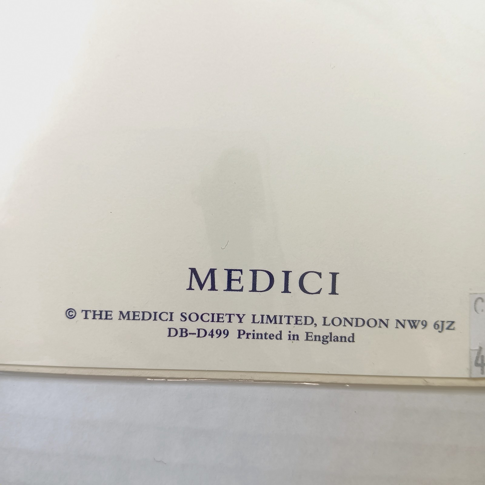 Medici Molly Brett Birthday Card Old Woman Who Lived In A Shoe 6.75″ x 4.75″