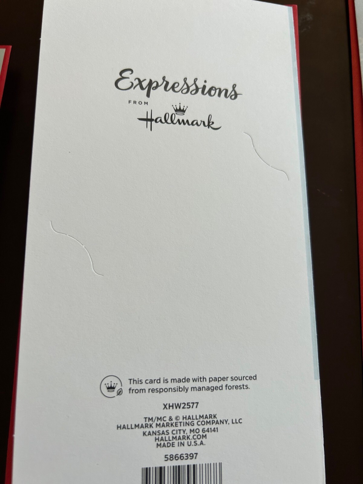 Hallmark Expressions Gift Card Holder Very Merry Christmas Card Red Envelope x 3