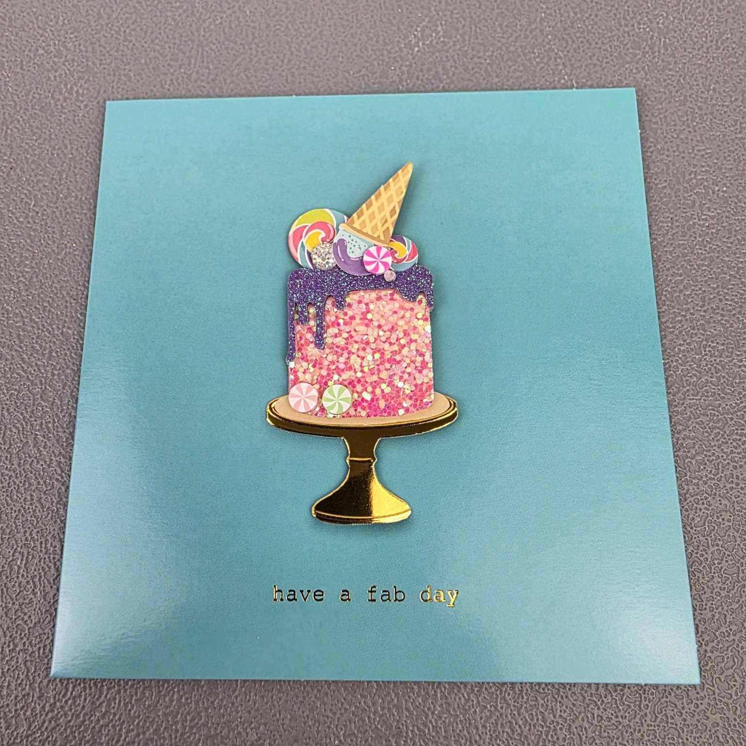 Burgoyne Birthday Greeting Card Folded Including Envelope 7×5 in