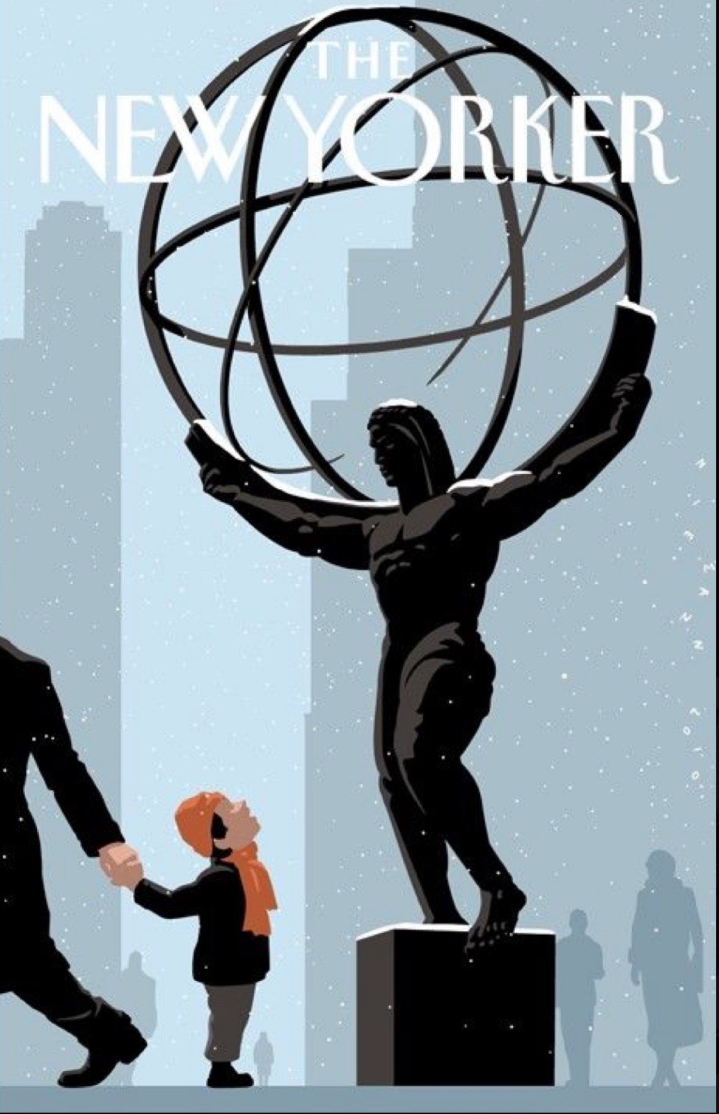 Brand New- Atlas & Wonder Vault Holiday Greeting Card