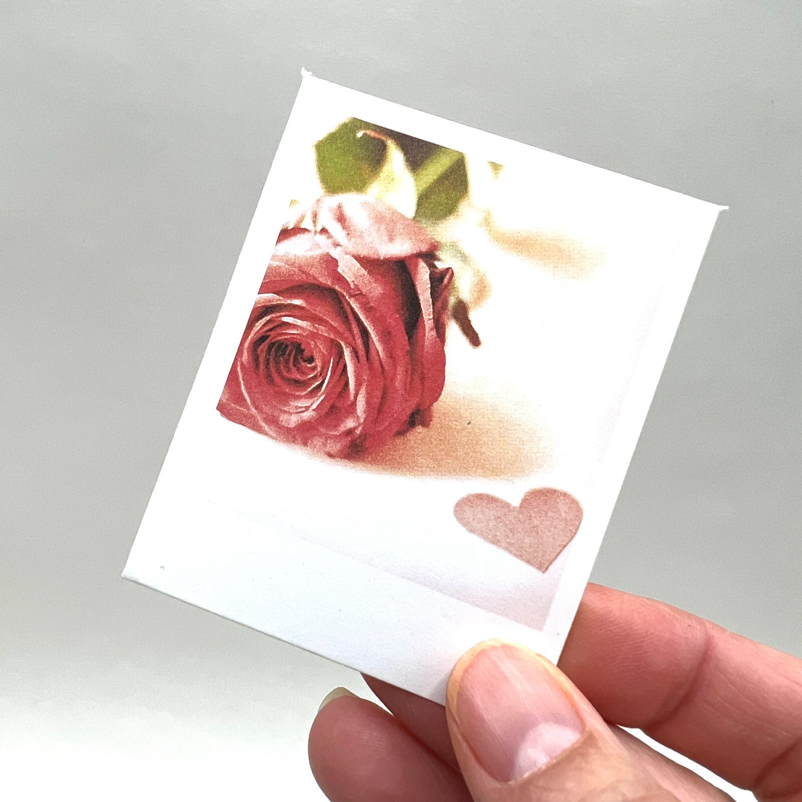 Mini Notecard Envelope Stickers Set Dreamy Still Life Photo Images