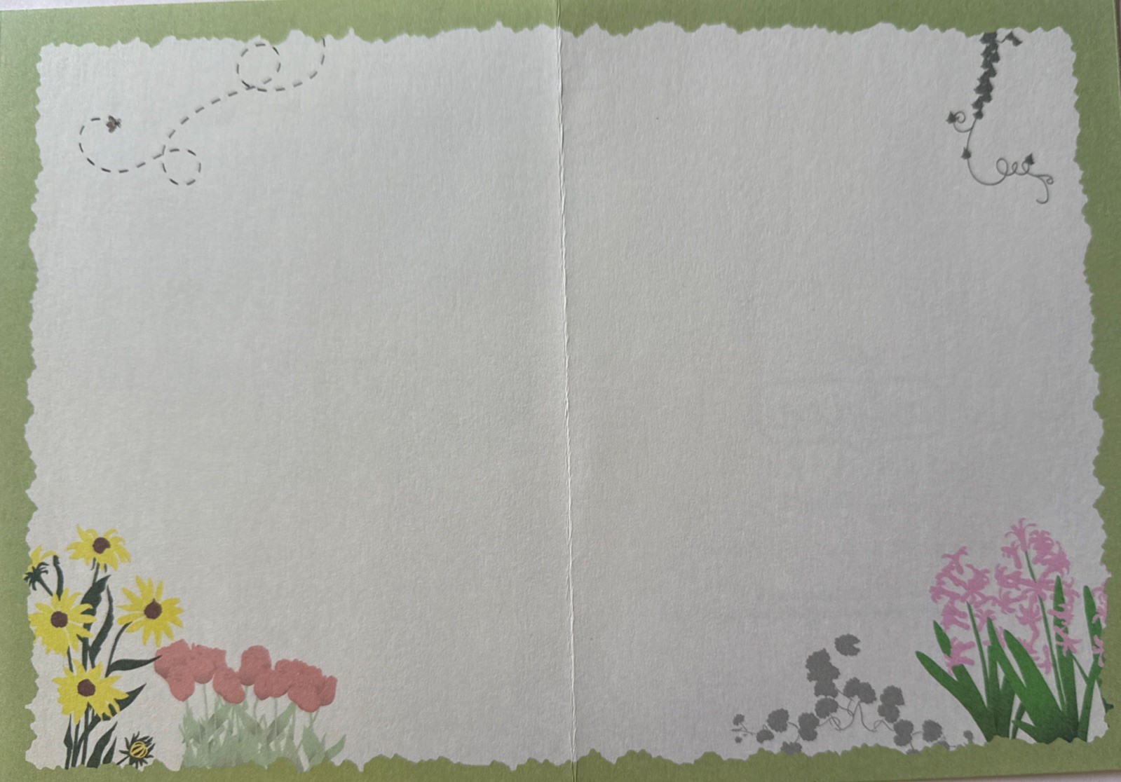 ADVICE FOR LIFE Greeting Card Set(4 cards)Butterfly•Garden •Honeybee•Ladybug•