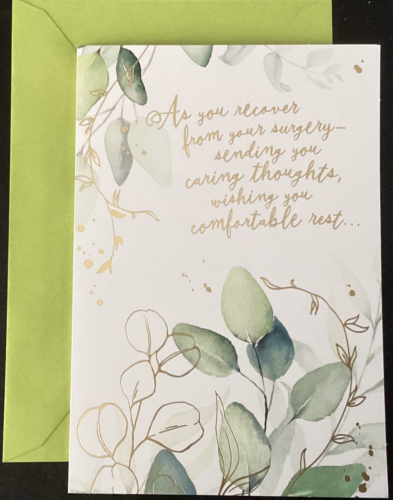 Wishes For A Speedy Recovery Get Well Hallmark Greeting Card post Surgery