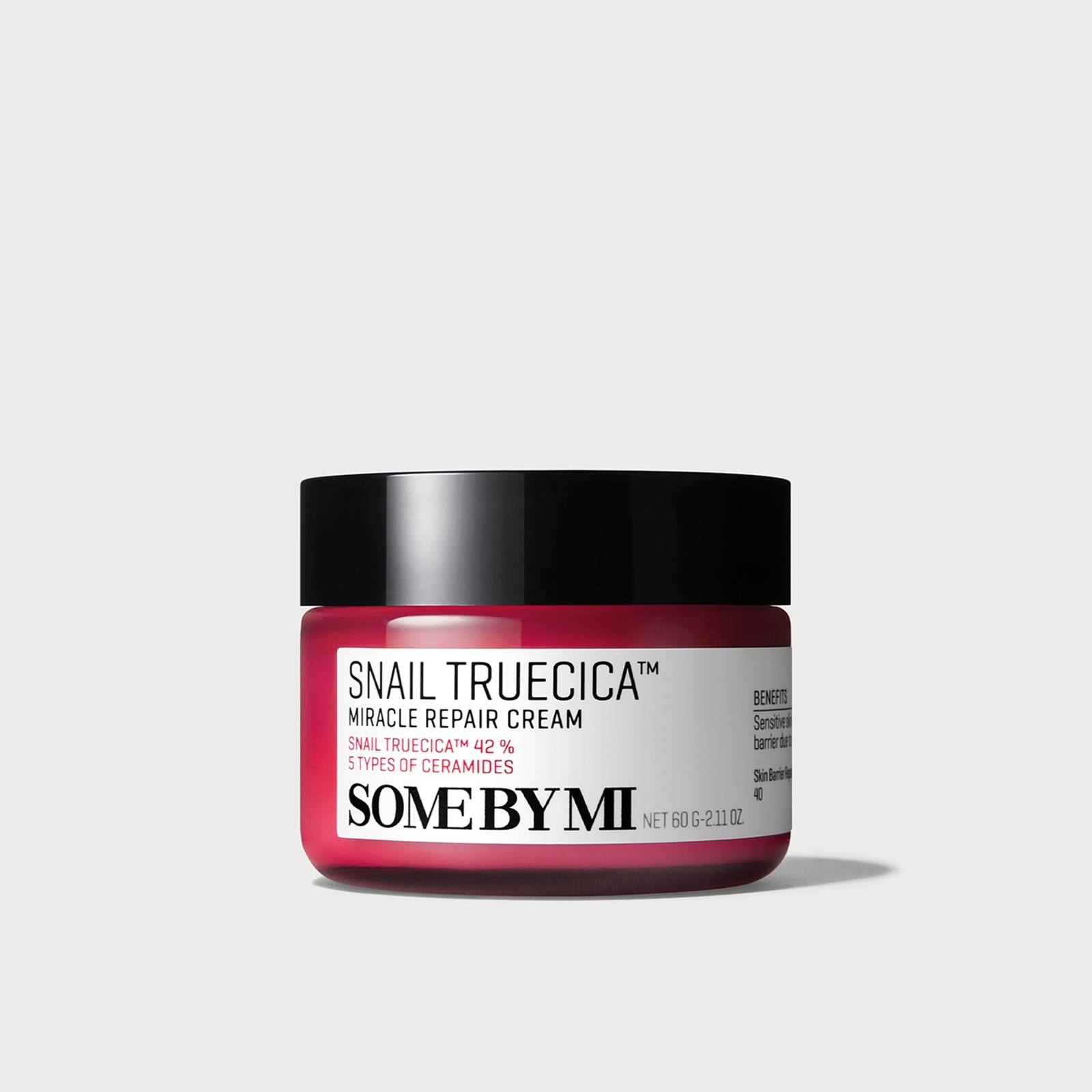 SOME BY MI Snail Truecica Miracle Repair Cream 60g Korean Skincare