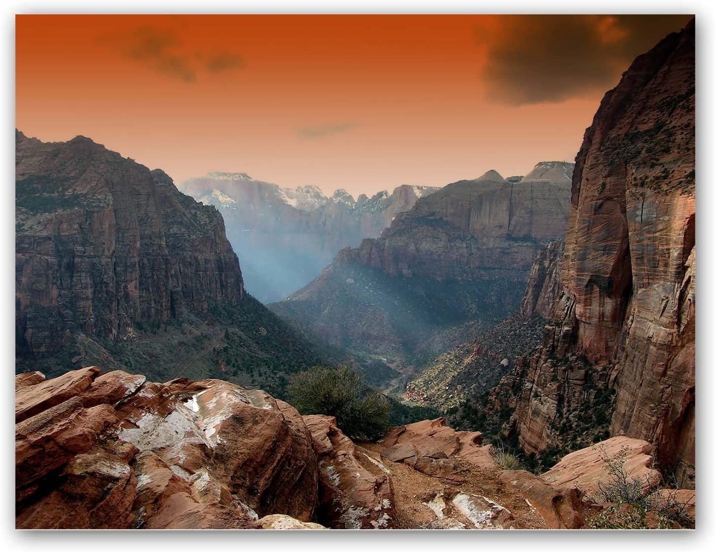 Mountain Sunsets Greeting Cards-Blank Inside-12 Pack-5.5″x4.25″