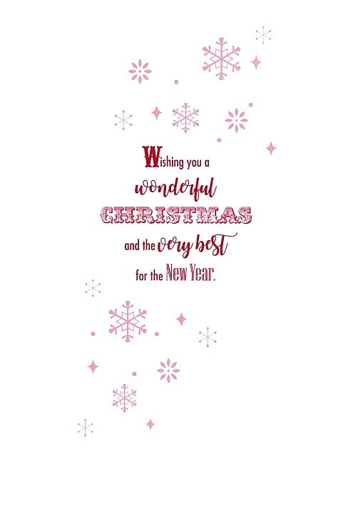 Merry Christmas – Christmas Greeting Card – 25942