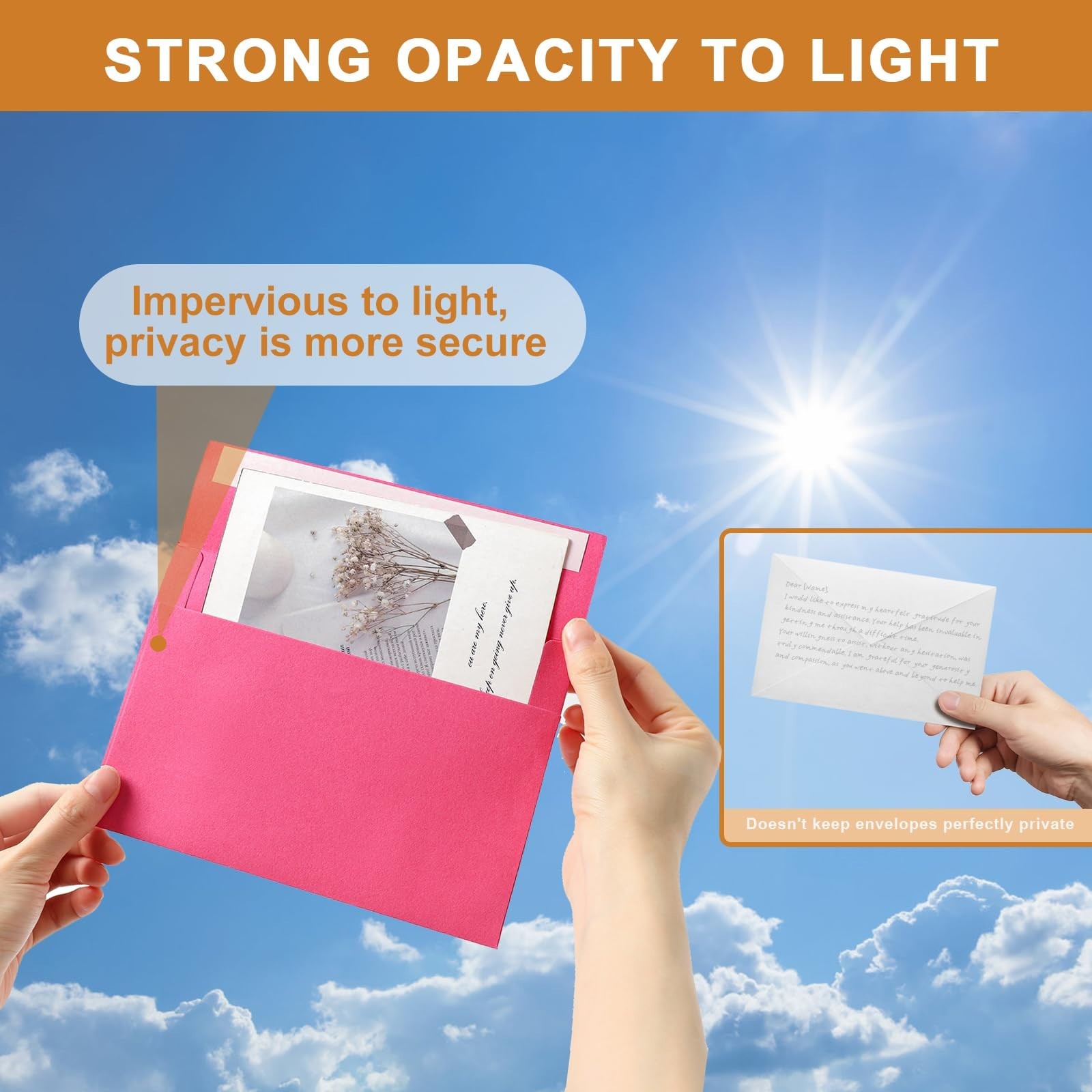 100 Pack Assorted Color Blank Note Cards & Envelopes 4×6 Heavyweight for DIY Inv