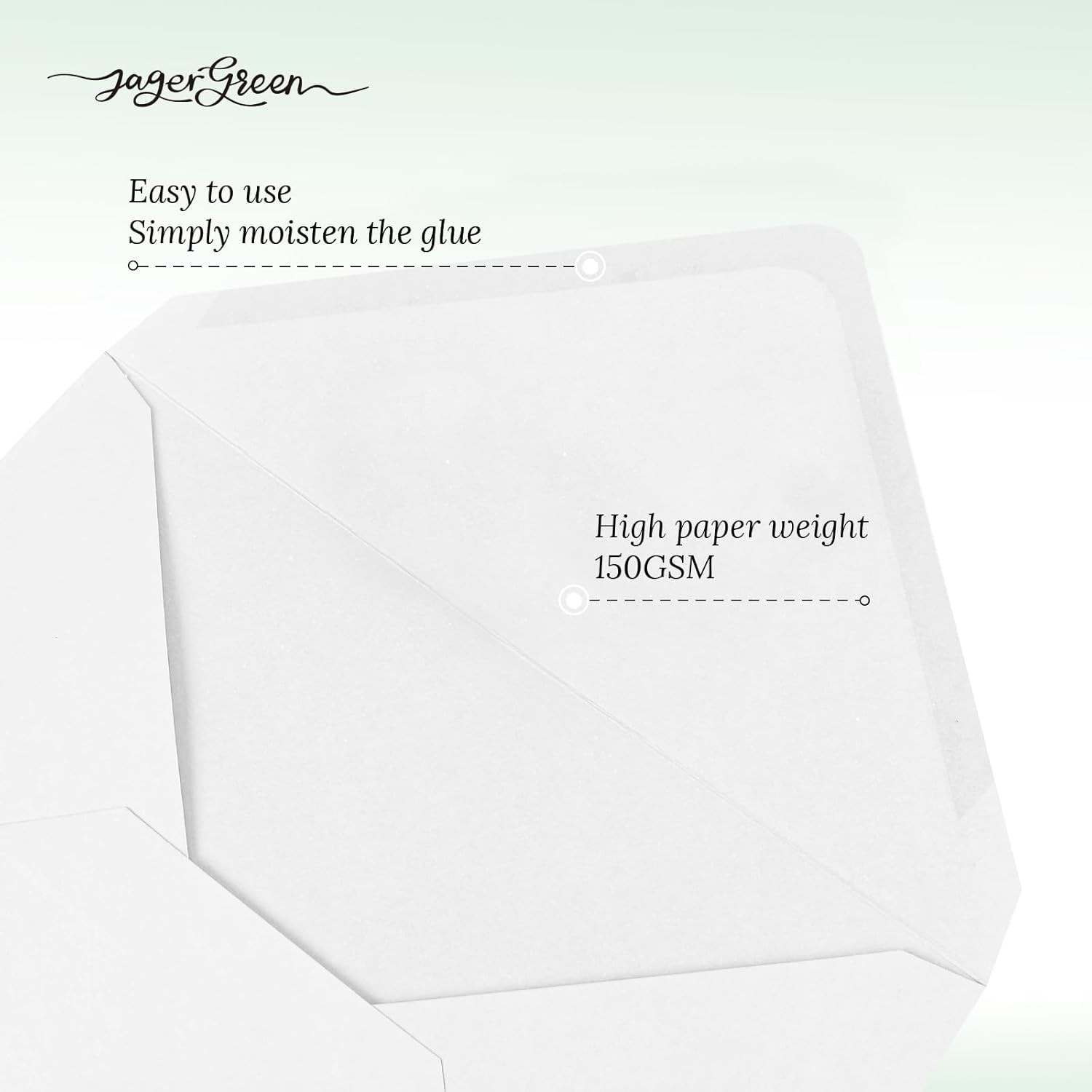 Secure 50 Pack 4×6 Self-Sealing Envelopes for Weddings and Special Occasions