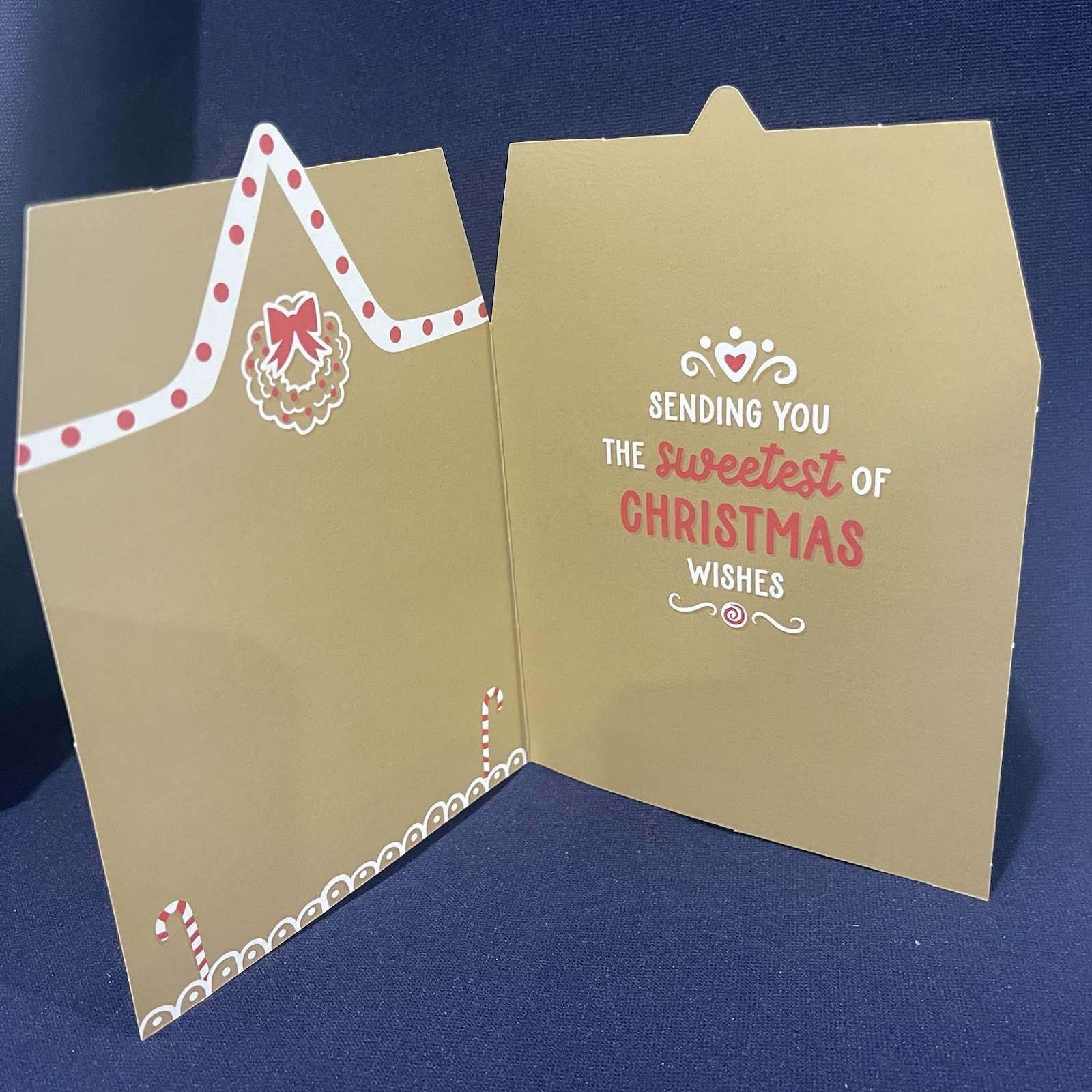 Lot Of 19 Brother Sister Design Studio Gingerbread House Christmas Cards