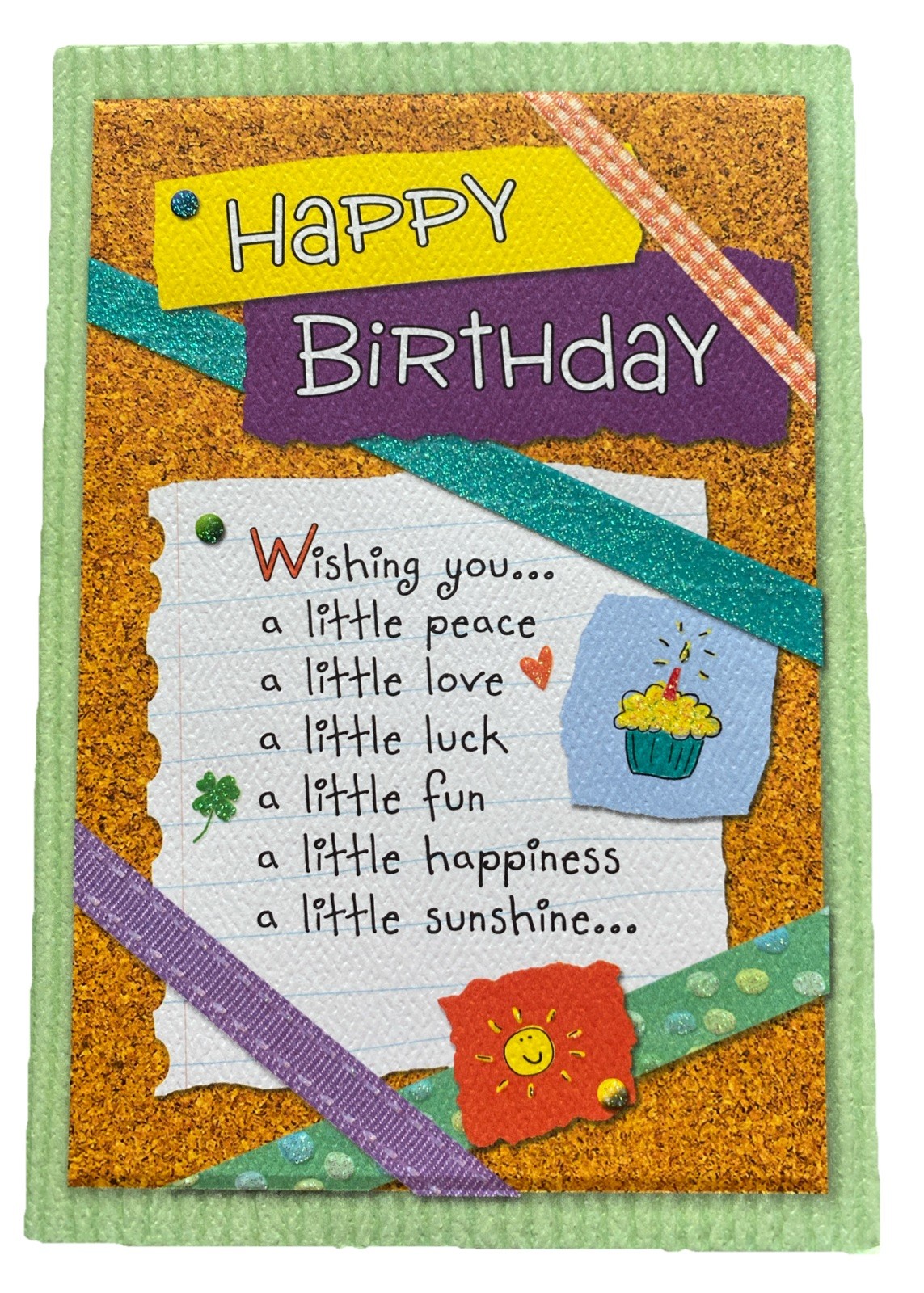happy Birthday wishing u a little peace love fun happiness Blue Mountain Arts