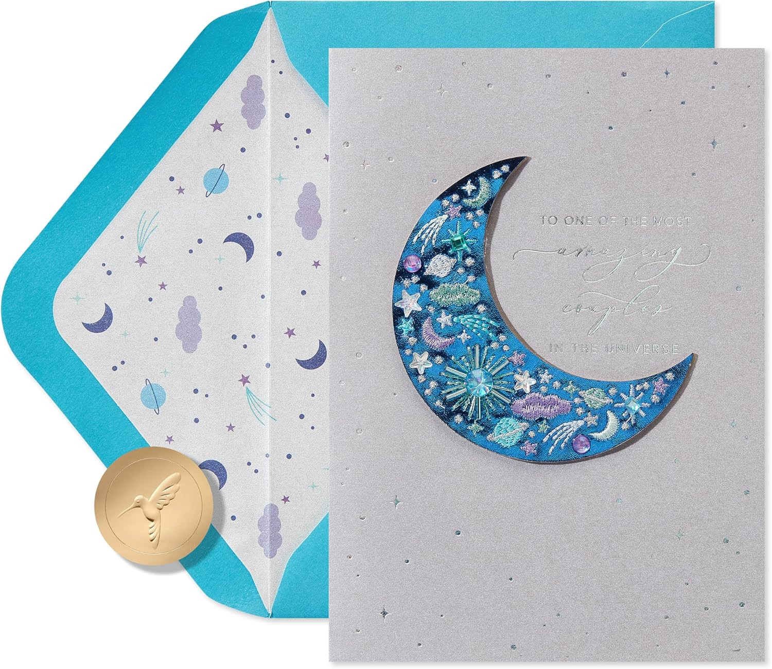 Papyrus Anniversary Card for Couple (Love Shine Brighter)