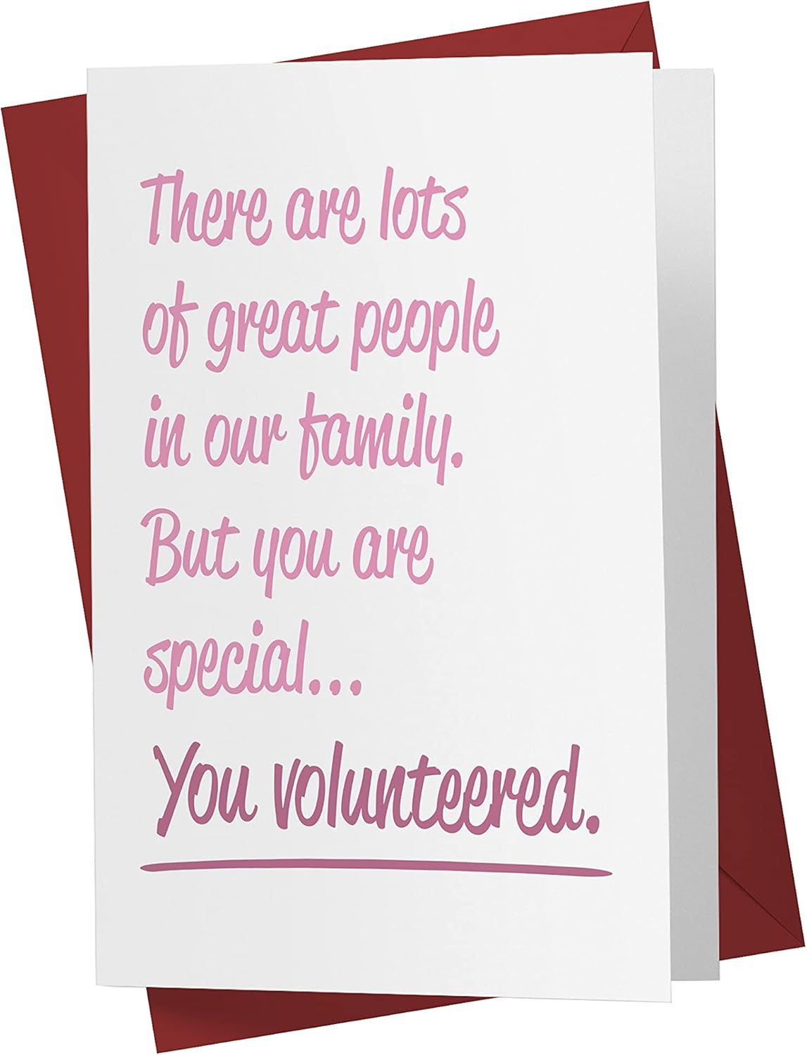 Funny Birthday Card for Sister-In-Law – Large 5.5X8.5 Inch Sister in Law Birthda