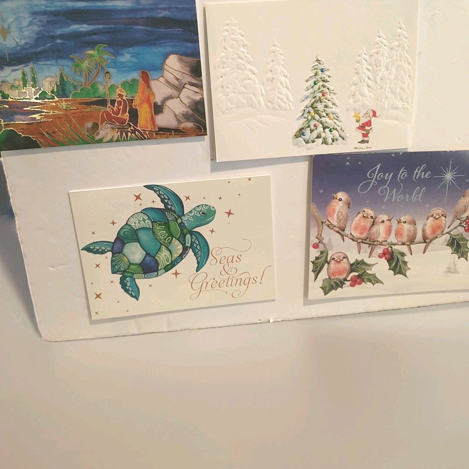 A Set of 10INDIVIDUAL Greeting Cards W/ Envelopes. New.