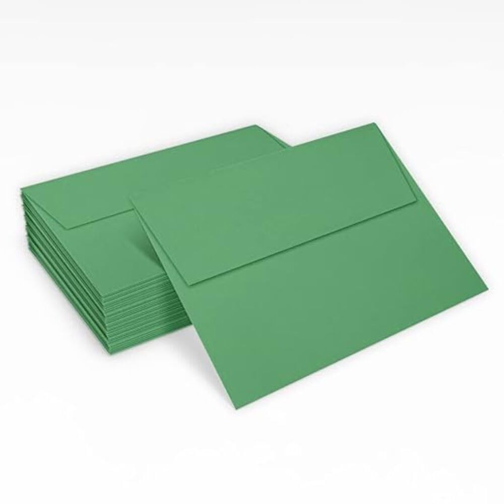 Limited Papers(TM) A7 Envelopes (5.25″x7.25″) Gummed Sealing, Bulk Mailing Ma…
