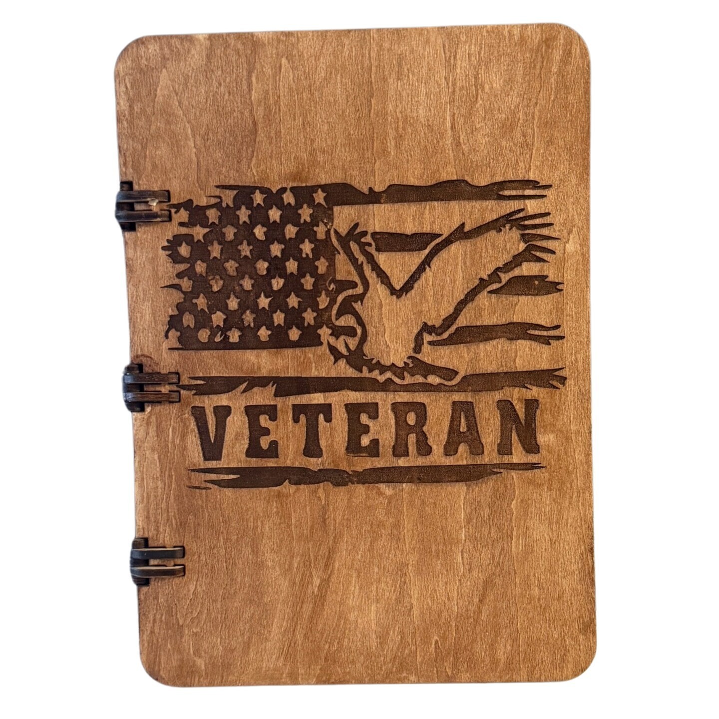 Veterans Day Wooden Greeting Card 4×6 Picture Frame – Military Tribute Frame