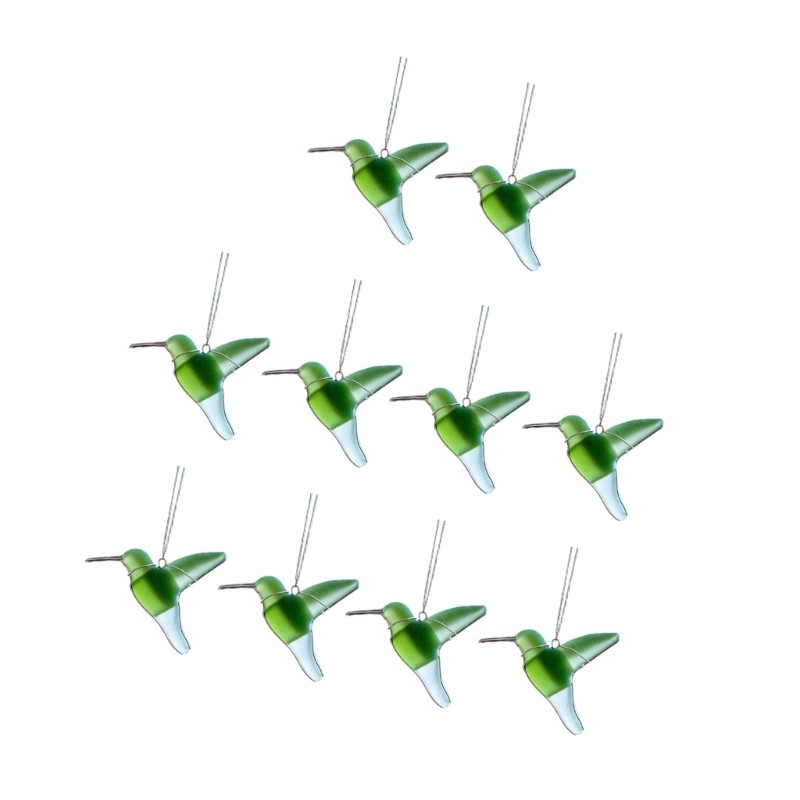 Premium Materials Acrylic Bird Decorations Christmas Parties Festival Decors